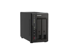 Serveris QNAP | 2 skyrių darbalaukio NAS | TS-253E-8G | Intel Celeron | J6412 4 branduolių | Procesoriaus dažnis 2,6 GHz | 8 GB