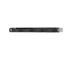 Serveris QNAP 4 skyrių ARM keturių branduolių NAS su 10GbE SFP+ ir 2.5GbE jungtimis | TS-432XEU-4G | Cortex-A57 | 16 GB | Juodas