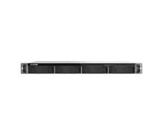 Serveris QNAP kompaktiškas 1U mažo gylio stelažinis 2.5GbE NAS | TS-433eU | Cortex-A55 | 4 GB