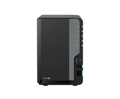 Serveris „Synology DS225+“ 2 skyrių NAS stacionarus diskas „Intel® Celeron® J4125“ 2 GB DDR4 „Synology DSM Juodas“ – tik „Synology“ kietasis diskas