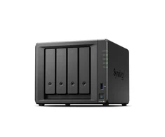 Serveris Synology Sinologija | 4-Bay | DS923+ | Iki 4 HDD / SSD karšto pakeitimo | AMD | Ryzen R1600 | Procesoriaus dažnis 2,6 GHz | 4 GB