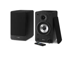 Kompiuterio kolonėlės Sharp CP-SS30 Bookshelf Speakers, Juodas | Sharp | Speakers | CP-SS30(BK) Bookshelf | 60 W | Bluetooth | Belaidė jungtis | Juodas
