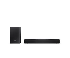 Namų kino sistema Sharp Compact 2.1 Soundbar with Wireless Subwoofer | HT-SBW121 | 240 W | Bluetooth | Belaidė jungtis | Juodas
