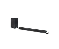 Namų kino sistema „Sharp“ | 5.1.2 „Dolby Atmos“ / „DTS:X“ garso juosta su belaidžiu žemųjų dažnių garsiakalbiu | HT-SBW55121(BK) | „Bluetooth“