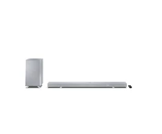 Namų kino sistema „Sharp“ | 5.1.2 „Dolby Atmos“ / „DTS:X“ garso juosta su belaidžiu žemųjų dažnių garsiakalbiu | HT-SBW55121(SL) | „Bluetooth“