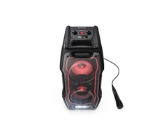 Muzikinis centras Sharp XParty® SING PS-931 nešiojama kolonėlė, Juoda