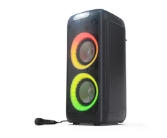 Sharp PS-949 Party Speaker with Built-in Baterija | Sharp | Party Speaker | PS-949 XParty Street Beat | 132 W | Atsparus vandeniui | Bluetooth | Belaidė jungtis | Portable | Juodas