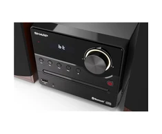 Muzikinis centras Sharp XL-B512(BR) Hi-Fi Micro System, CD/FM/USB/Bluetooth v5.0, 45W, ruda | Aštrus | Hi-Fi mikrosistema | XL-B512(BR) | Ruda | USB prievadas | AUX in | Bluetooth | CD grotuvas | FM radijas | Belaidė jungtis