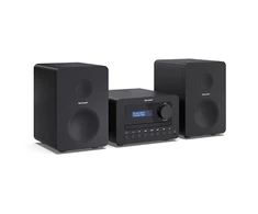Muzikinis centras „Sharp XL-B520D(BK) Tokyo Hi-Fi mikro sistema 2.0, FM/DAB/DAB+/USB, CD, „Bluetooth 5.0“, „Aux-in“, Juodas | „Sharp“ | Tokyo Hi-Fi mikro sistema 2.0 | XL-B520D(BK) | „Bluetooth“ | Juodas