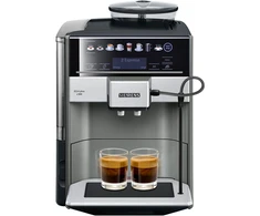 SIEMENS Kavos aparatas TE655203RW Slėgis 15 bar, Su pieno plakikliu, Automatinis, 1500 W, Juodas/ stainless steel