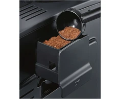 SIEMENS Kavos aparatas TE655203RW Slėgis 15 bar, Su pieno plakikliu, Automatinis, 1500 W, Juodas/ stainless steel