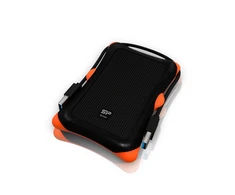 Silicon Power Armor A30 HDD / SSD aptvaras Juoda, Oranžinė