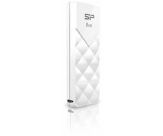 Silicon Power Silicio galia | Ultima U03 | 8 GB | USB 2.0 | Baltas
