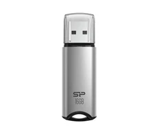 SILIKONIO MAITINIMO KOMPIUTERIS &amp; COMMUNICAT SILICON POWER atmintis USB Marvel M02 16GB USB 3.0 Sidabrinis