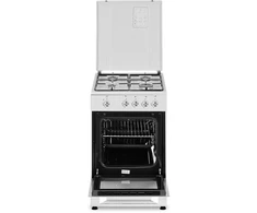 Viryklė Simfer | Cooker | 4401SGRBB.1 | Hob type Gas | Oven type Gas | Baltas | Plotis 50 cm | Gylis 55 cm | 49 L