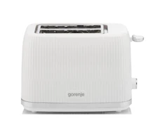 Skrudintuvas Gorenje Toaster | T850DPW | Number of slots 2 | Housing material Plastic | Baltas