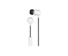 Ausinės Skullcandy | Jib | su laidu | į ausis įkišamos | Mikrofonas | Baltas/Juodas