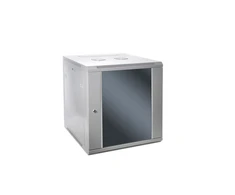 SOMI Networks | 22U, 19″ Network Wall Cabinet | 22U-60/45FPC | With Front Glass Doors; Unassembled | Gylis: 45 cm | Gray