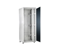 SOMI Networks | 42U, 19″ Freestanding Cabinet | 42U-80/100NACP | Max Load 800kg; Removable and Lockable Side Panels; Perforated Metal Doors; Unassembled | Gylis: 100 cm | Gray