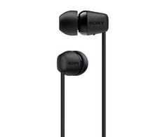 Belaidės į ausį įdedamos ausinės Sony WI-C200B, juodos