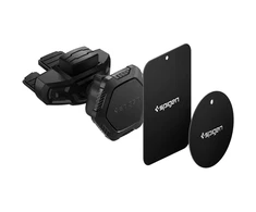 Spigen Magnetinis CD laikiklis automobiliui QS24 Juodas