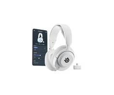 SteelSeries Ausinės Žaidimams | Arctis Nova 5P | Bluetooth | Over-ear | Mikrofonas | Noise canceling | Belaidės | Baltas