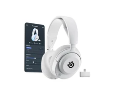 SteelSeries Ausinės Žaidimams | Arctis Nova 5P | Bluetooth | Over-ear | Mikrofonas | Noise canceling | Belaidės | Baltas