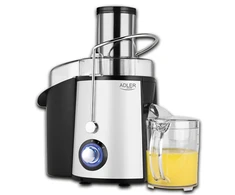Sulčiaspaudė Adler | Juicer | AD 4128 | Type Juicer maker | Matt Juodas/Baltas | 1000 W | Greičių skaičius 2