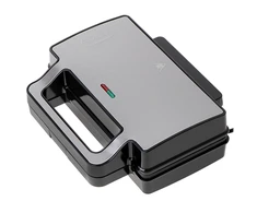 Sumuštinių keptuvas Adler sumuštinių keptuvė 2 viename | AD 3073 | 1000 W | Lentelių skaičius 2 | Nerūdijantis plienas/Juodas
