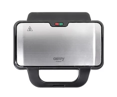 Sumuštinių keptuvas Camry | Sumuštinių keptuvė XL | CR 3054 | 900 W | Lentelių skaičius 1 | Kepinių skaičius 2 | Juodas