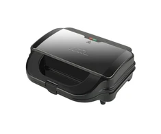 Sumuštinių keptuvė ETA Sorento ETA515190000 | 900 W | 6 kepimo formos | Nerūdijantis plienas | Juodos spalvos