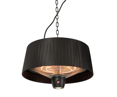 SUNRED | Šildytuvas | ARTIX C-HB, kompaktiškas šviesus pakabinamas | Infraraudonųjų spindulių | 1500 W | Juodas | IP24