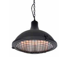 SUNRED | Šildytuvas | IND-2100H, Indus II Bright Kabantis | Infraraudonųjų spindulių | 2100 W | Juodas | IP44