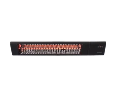 SUNRED | Šildytuvas | PRO25W-SMART, „Triangle Dark“ išmanioji siena | Infraraudonųjų spindulių | 2500 W | Juodas | IP55