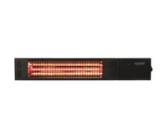 SUNRED | Šildytuvas | RDS-15W-B, Fortuna Wall | Infraraudonųjų spindulių | 1500 W | Juodas | IP55