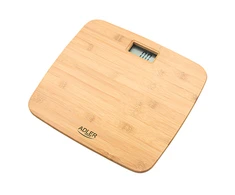 Adler | Bambuko svarstyklės vonios kambariui | AD 8173 | Didžiausias svoris (keliamoji galia) 150 kg | Tikslumas 100 g