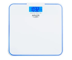 Virtuvinės svarstyklės Adler | Vonios svarstyklės | AD 8183 | Didžiausias svoris (keliamoji galia) 180 kg | Tikslumas 100 g | Baltas
