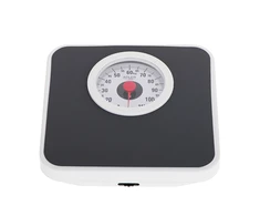 Virtuvinės svarstyklės Adler | Mechaninės vonios svarstyklės | AD 8178 | Didžiausias svoris (keliamoji galia) 120 kg | Tikslumas 1000 g | Juodas