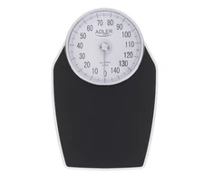 Virtuvinės svarstyklės Adler | Mechaninės vonios svarstyklės | AD 8177 | Didžiausias svoris (keliamoji galia) 150 kg | Tikslumas 1000 g | Juodas