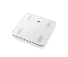 Virtuvinės svarstyklės ETA | Išmanios asmeninės svarstyklės | Vital Fit ETA678190000 | Kūno analizatorius | Didžiausias svoris (keliamoji galia) 180 kg | Tikslumas 100 g | Kūno masės indekso (KMI) matavimas | Baltas