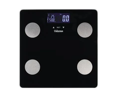 Tristar Asmeninės svarstyklės | WG-2442 | Maksimalus svoris (keliamoji galia) 150 kg | Tikslumas 100 g | Kūno masės indekso (KMI) matavimas | Juodos spalvos
