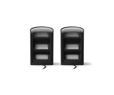 Šviestuvas Philips Hue Play Wall Washer, juodos spalvos, 2 vnt.