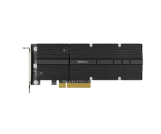 Synology Sinologija | M2D20 | Dviejų lizdų M.2 NCMe PCIe SSD adapterio kortelė grynųjų pinigų pagreitinimui GT/s | PCIe 3.0 x 8