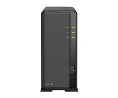 Serveris SYNOLOGY DS124 1-Bay NAS RTD1619B 1GB RAM