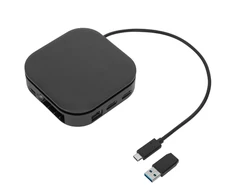 Targus | Universali „DisplayLink USB-C Dual Monitorius Travel Docking Station“, 80 W | HDMI jungtys kiekis 2 | Ethernet LAN