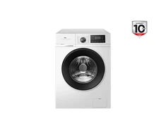TCL Skalbimo mašina | FF1024WA2 | Energy efficiency class A-10% | Front loading | Skalbimo talpa 10 kg | 1400 RPM | Gylis 61 cm | Plotis 59.5 cm | Ekranas | LED | Steam function | Baltas