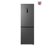 TCL Šaldytuvas | RP340BSD1 | Energy efficiency class D | Free standing | Combi | Height 185 cm | No Frost system | Šaldytuvas net capacity 223 L | Šaldiklis net capacity 117 L | Ekranas | 35 dB | Pilkas