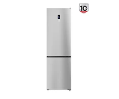 TCL Šaldytuvas | RP456BLE0 | Energy efficiency class E | Free standing | Combi | Height 201 cm | No Frost system | Šaldytuvas net capacity 314 L | Šaldiklis net capacity 142 L | Ekranas | 39 dB | Sidabrinis