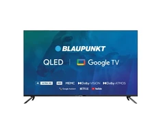 Televizorius Union distribution s.r.o. Blaupunkt | QLED TV | 50QBG6000S | 50 | Smart TV | Google TV | UHD | Juodas