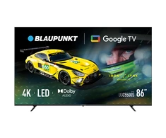 Televizorius Blaupunkt LED TV | 86UGC5500S | 86 | Smart TV | Google TV | UHD | Juodas